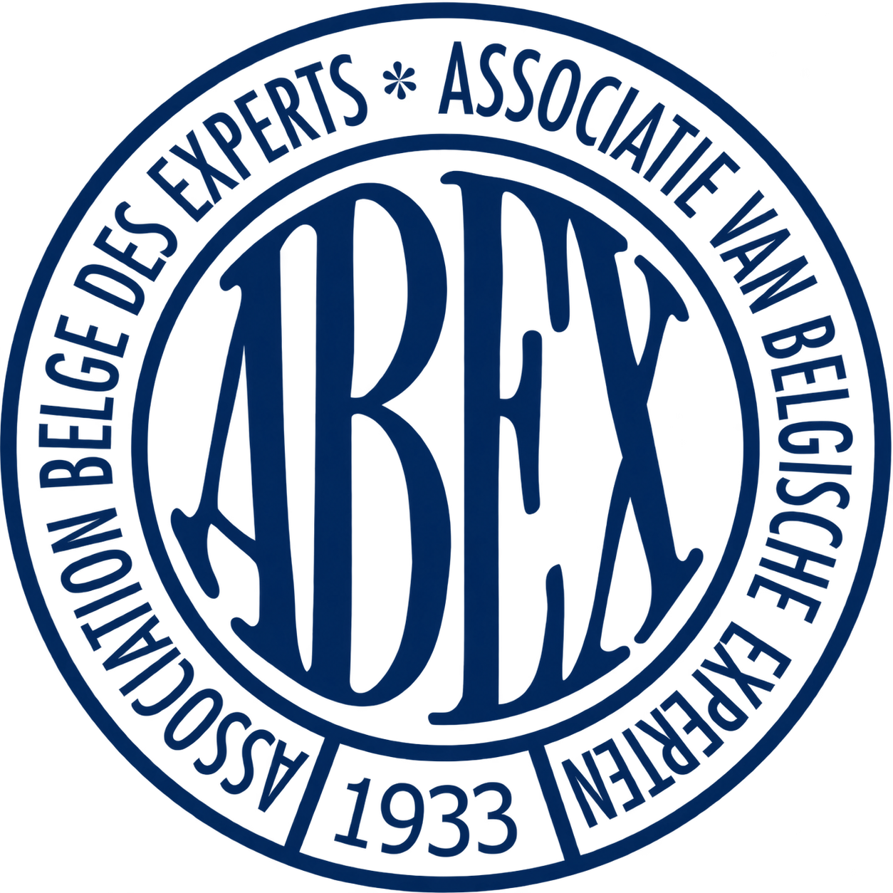 ABEX — Association belge des Experts, membre depuis 1933